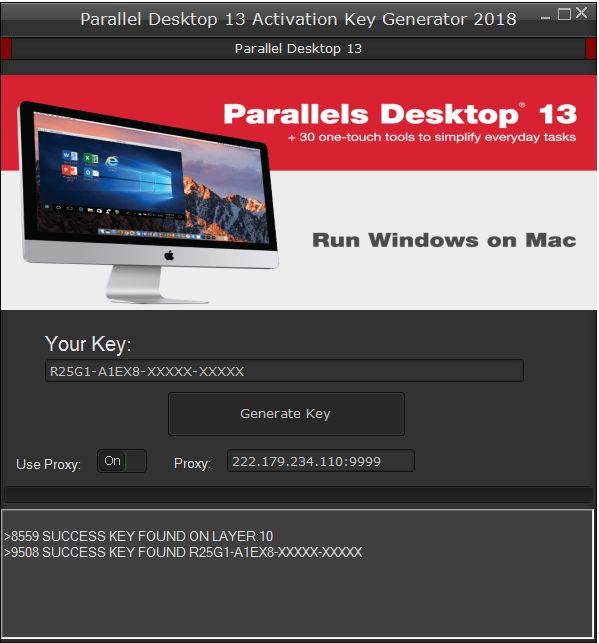 parallel desktop windows activation